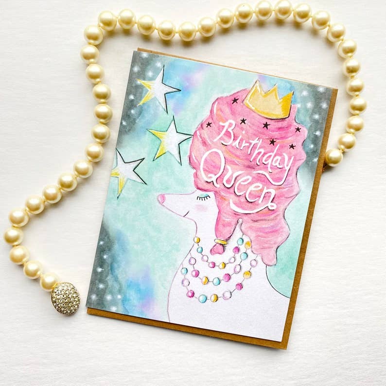 Birthday Queen Card