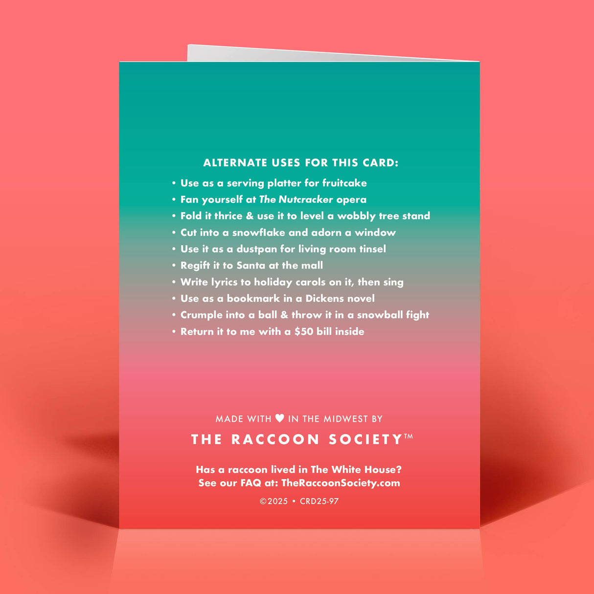 Awesome Shit Holiday Card