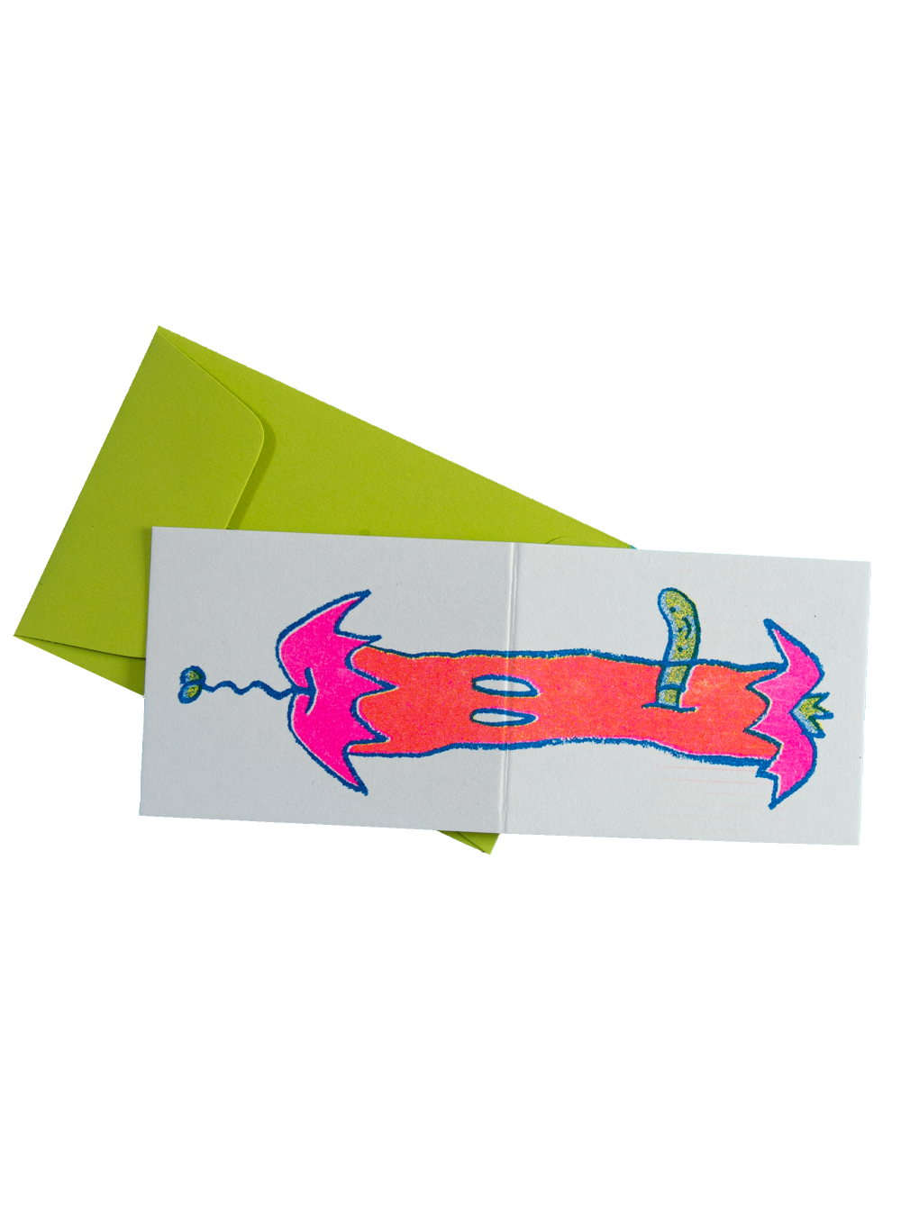 Rotten apple mini card