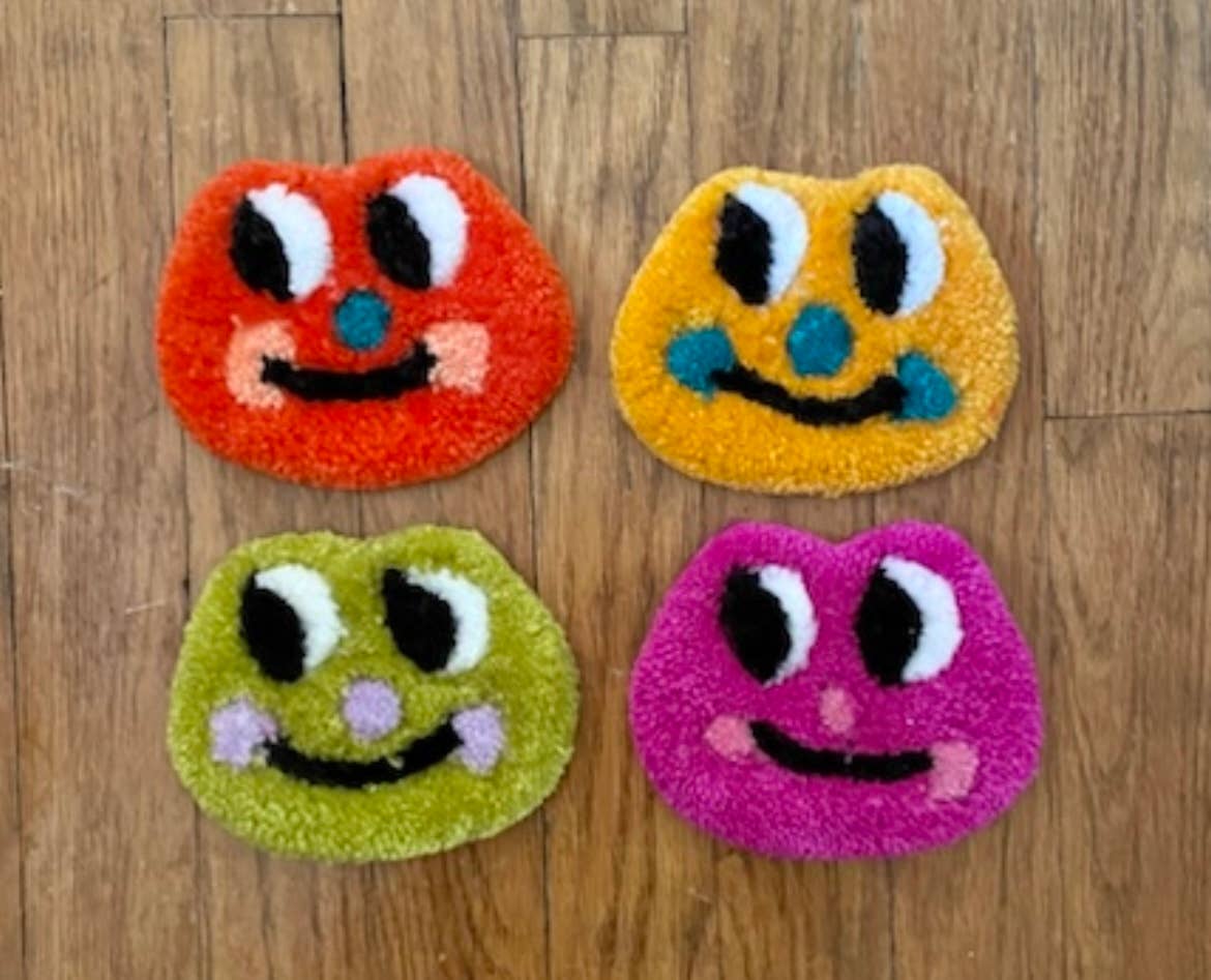 Frog Mug Rug Coaster