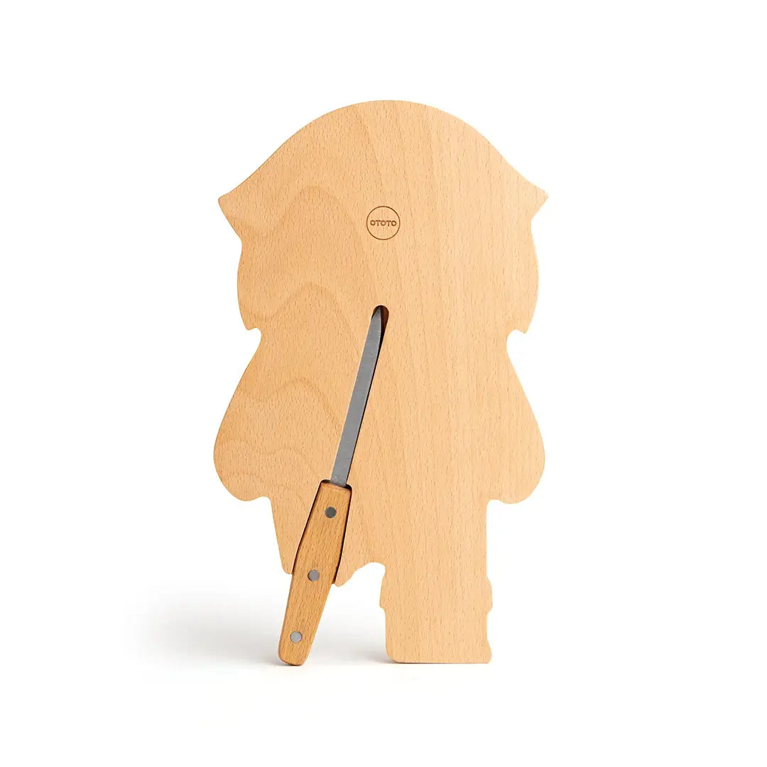 Pirate Cutting Board & Knife