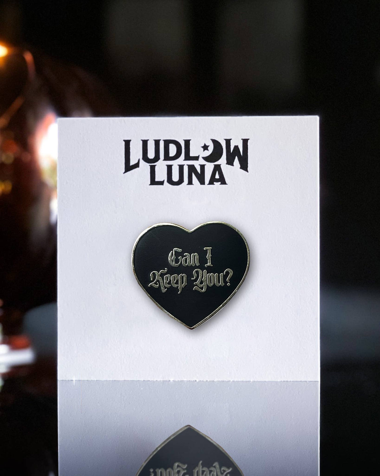 Spectral Sweetheart Enamel Pin