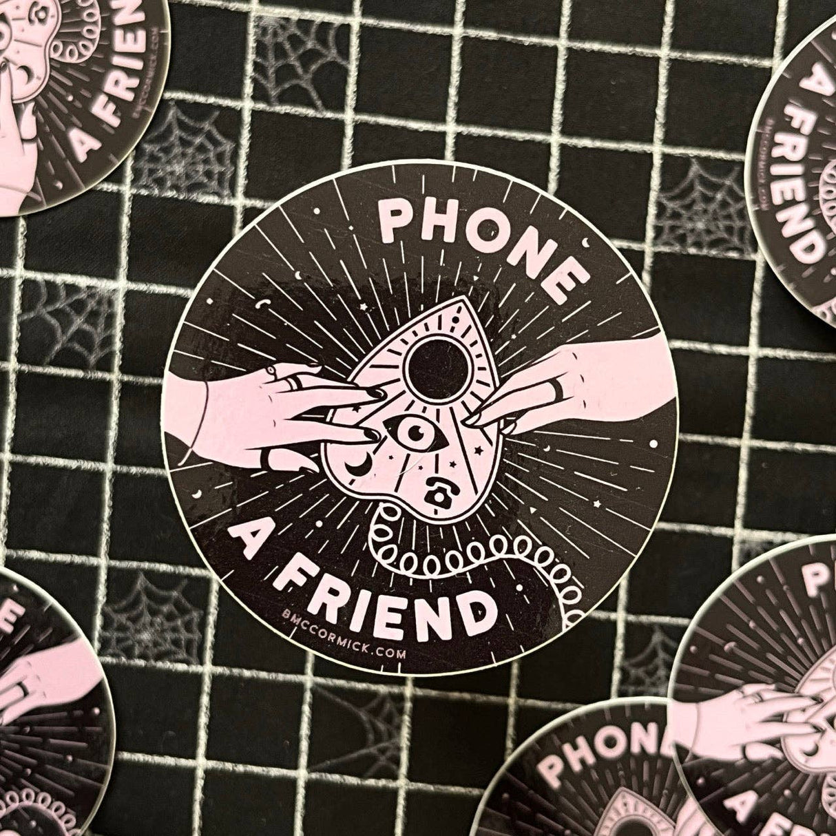 Phone A Friend Sticker