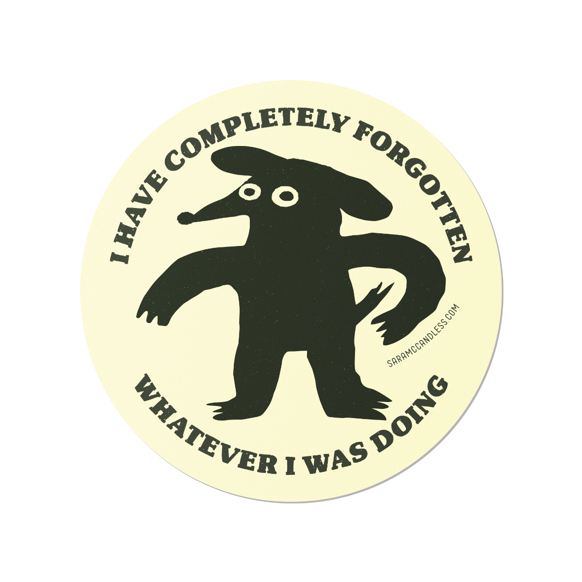 Completely Forgotten Sticker
