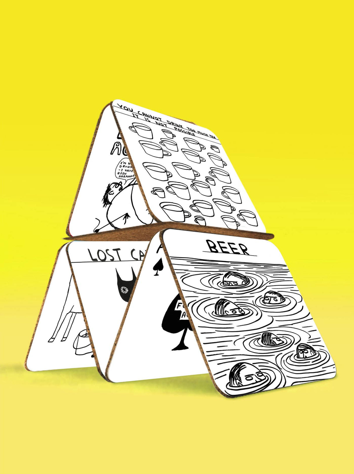 David Shrigleys Art Coasters Set 2