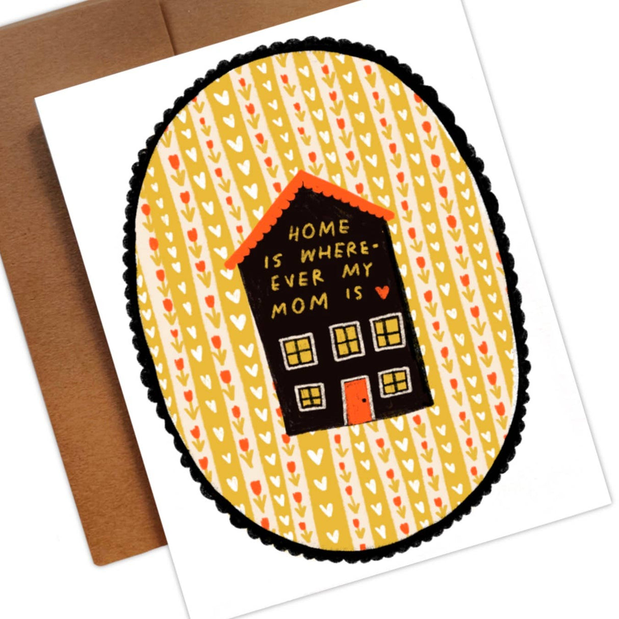 Home is Wherever Mom Is Greeting Card
