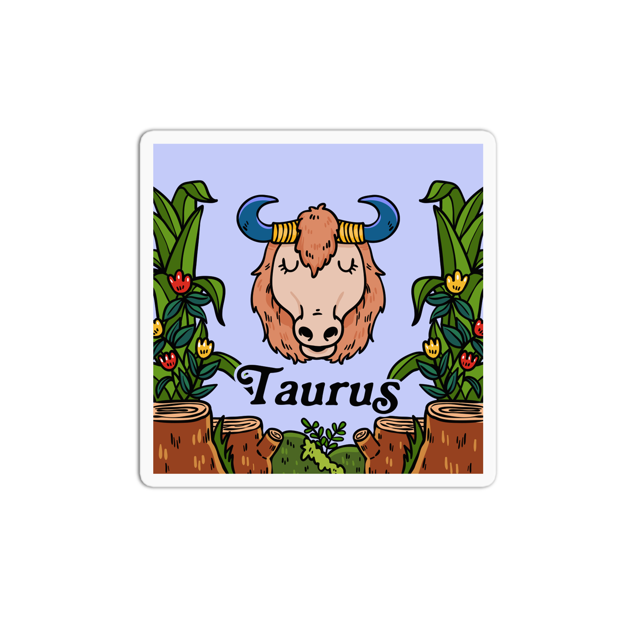 Taurus Vinyl Waterproof Sticker