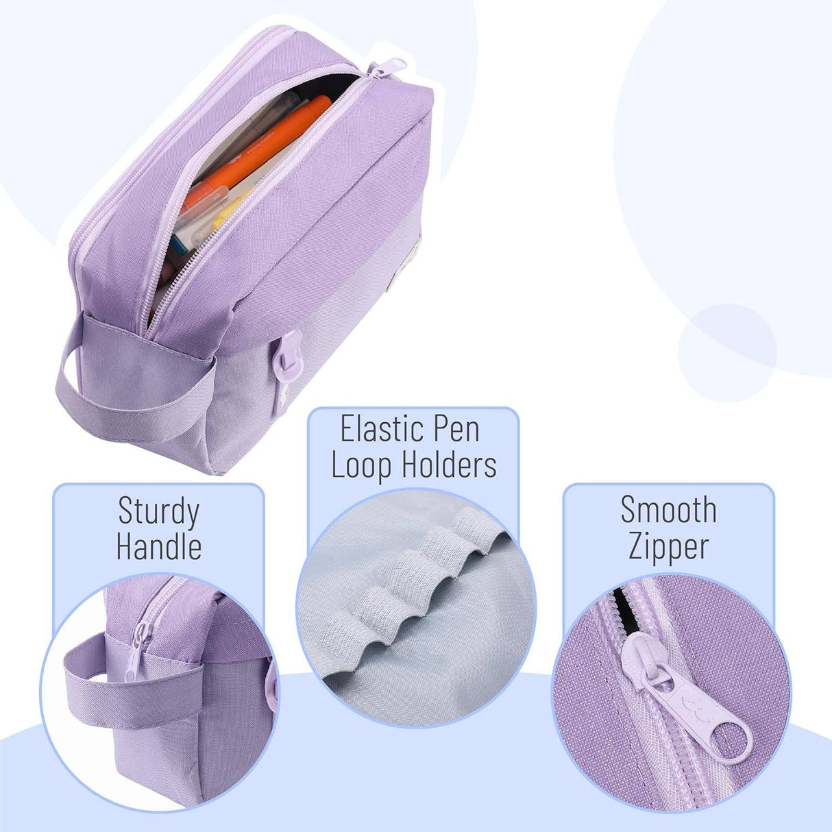 Large Capacity Pencil Case by Mr. Pen