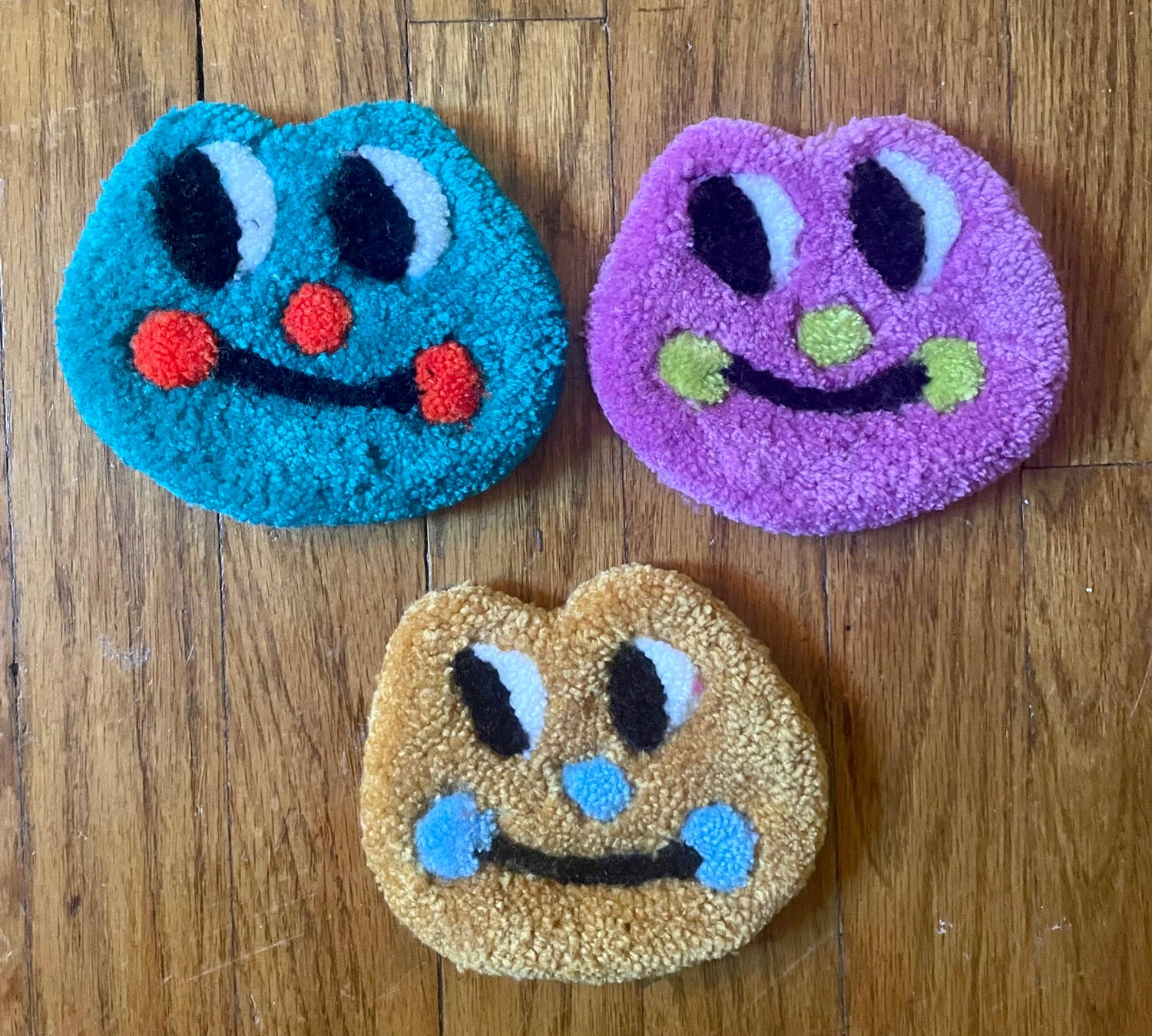 Frog Mug Rug Coaster