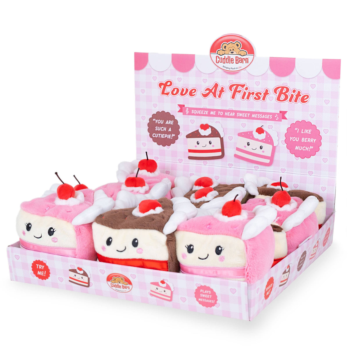 Love at First Bite Squeezers (Valentine's Cake Squeezers)