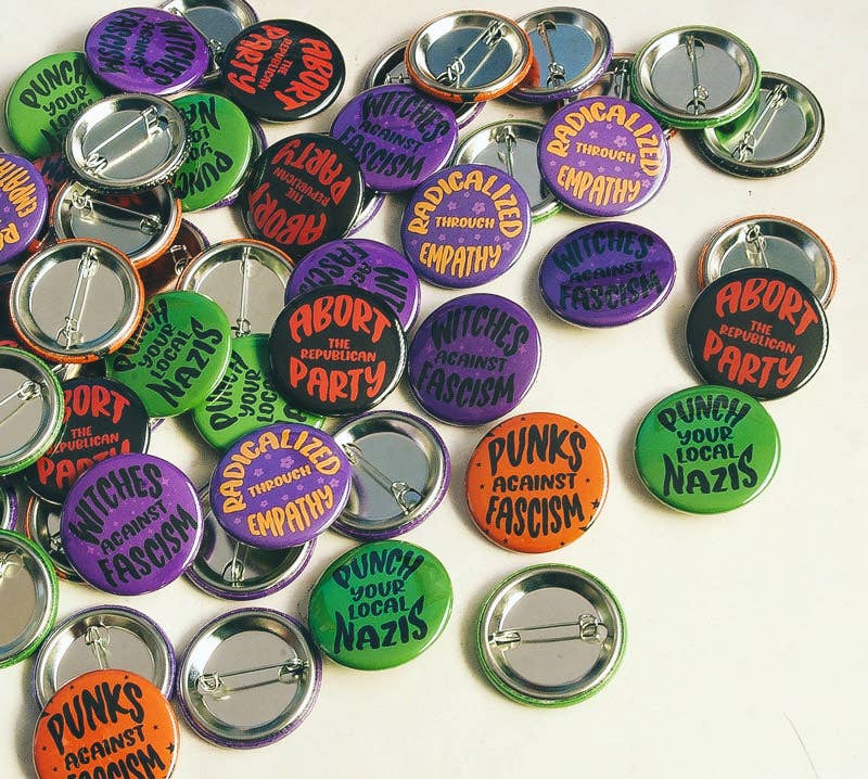 Punch Your Local Nazis 1.5" Pinback Button