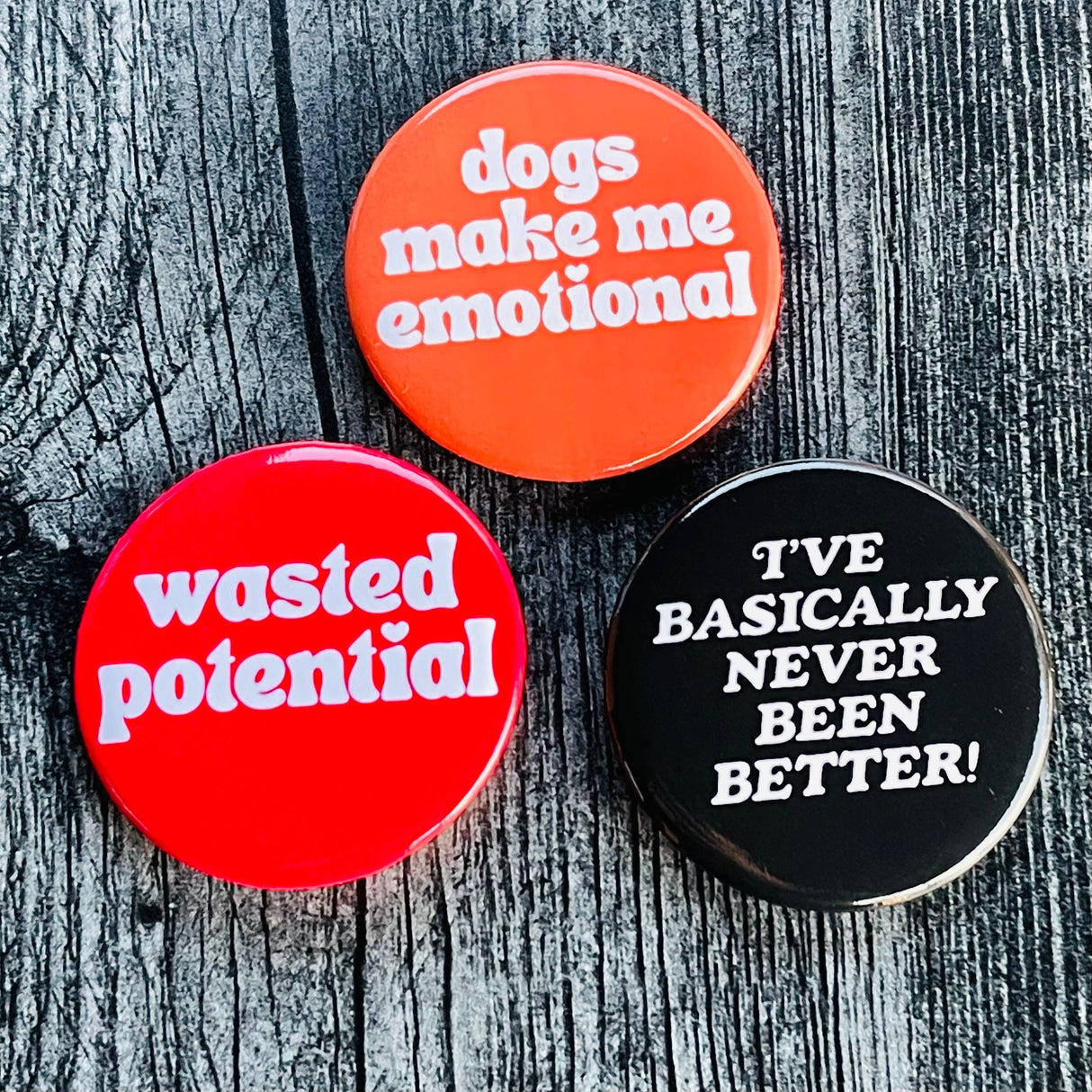 Wasted Potential Pinback Button