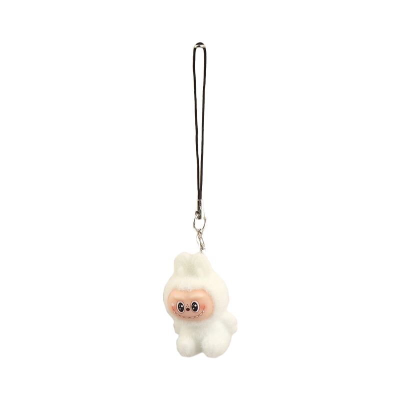 Lafufu Flocked Keychain Bag Charm