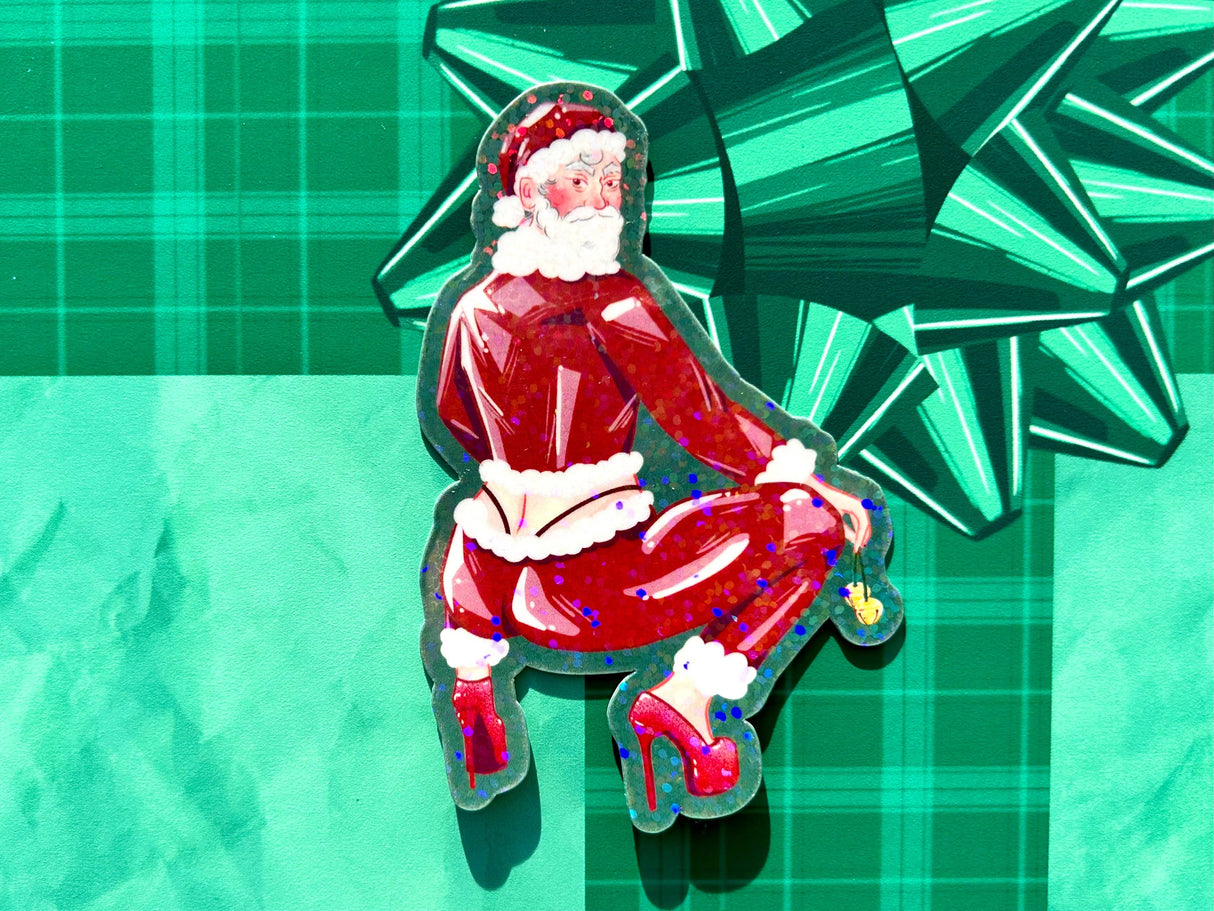 Santa's Slay Holiday Sticker