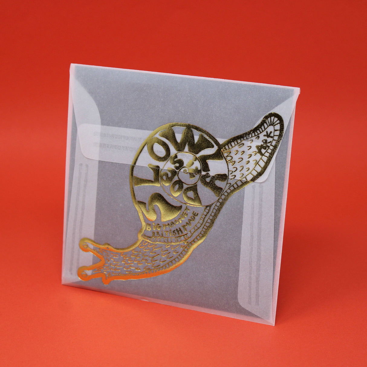 Leather Snail Magnet