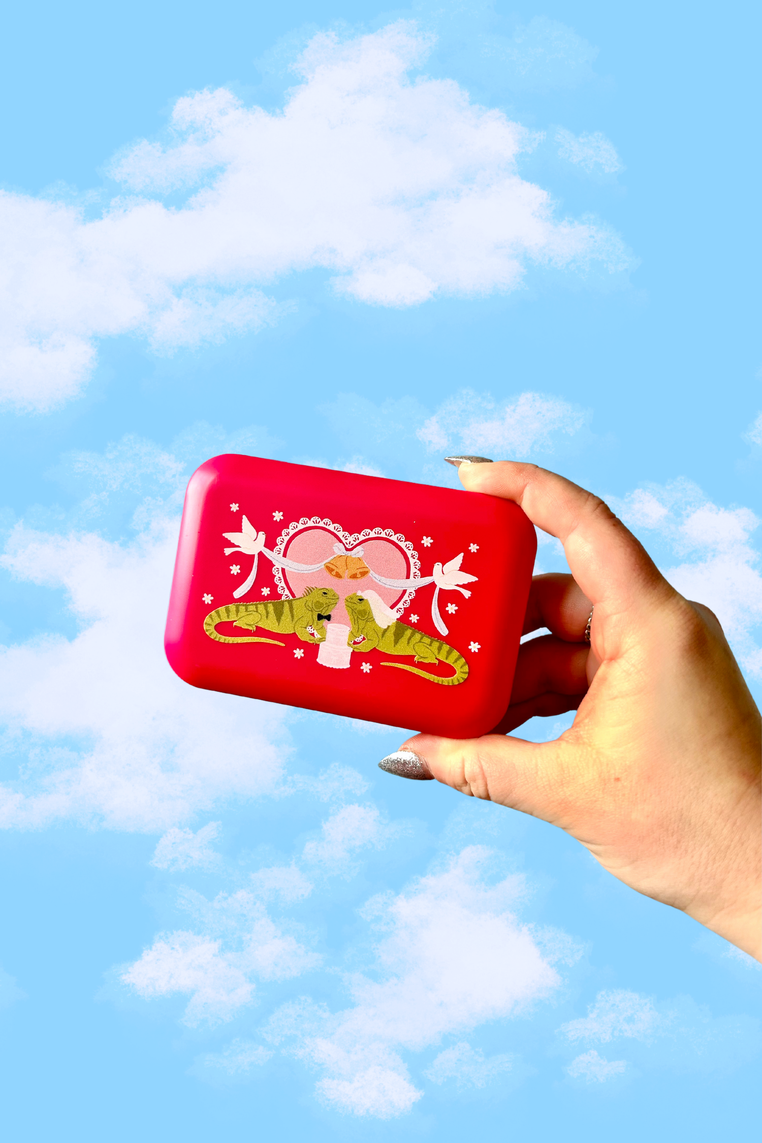 Marriage Iguana Stash Box