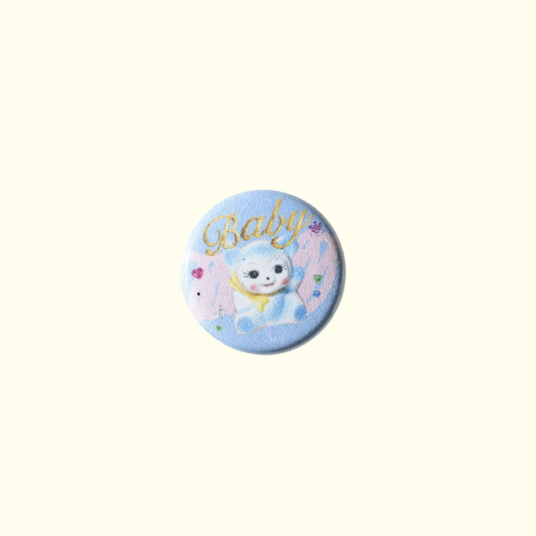 Gem Baby Pinback Button
