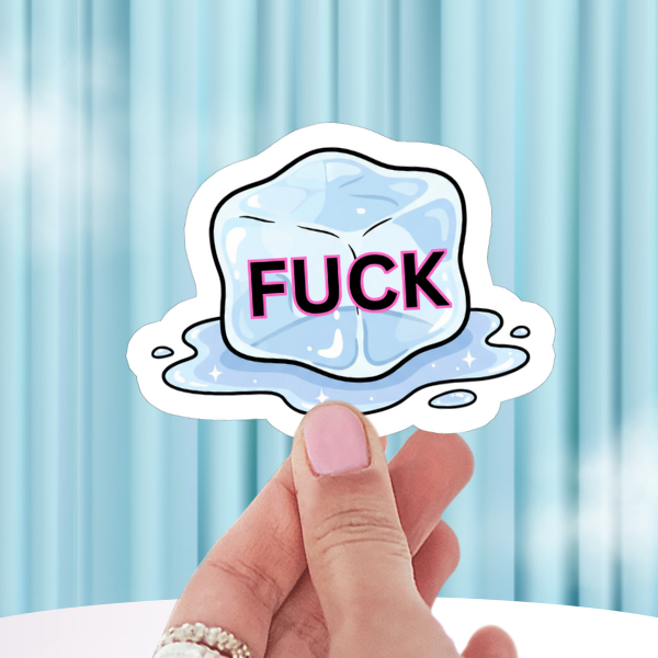 Ice Liberal Democrat FDT Waterproof Vinyl Sticker