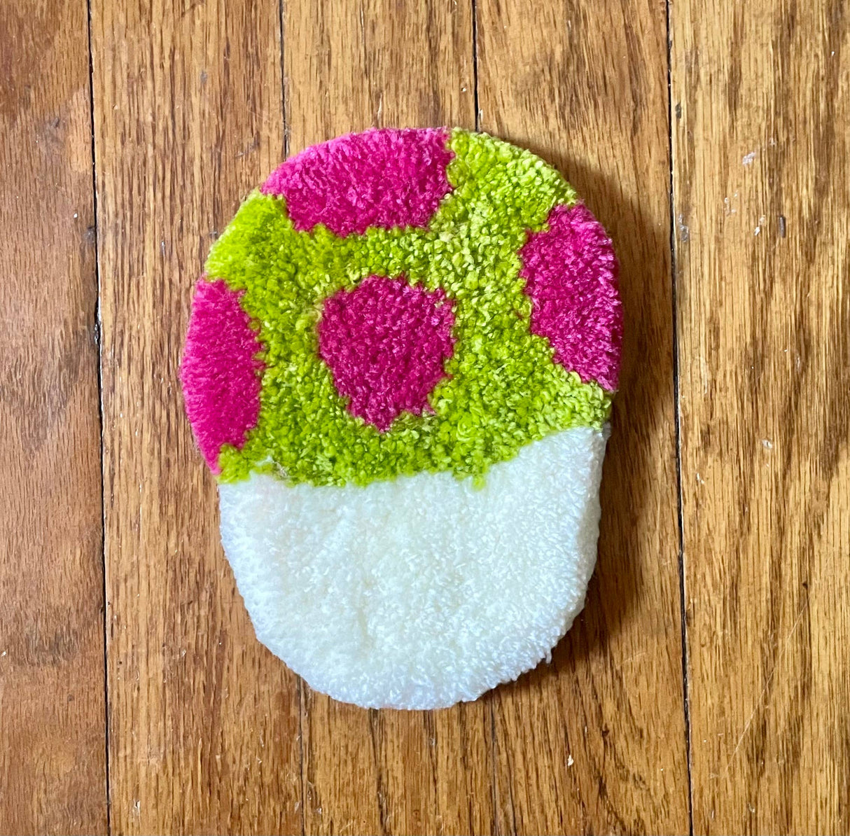 Mushroom Mug Rug Coaster