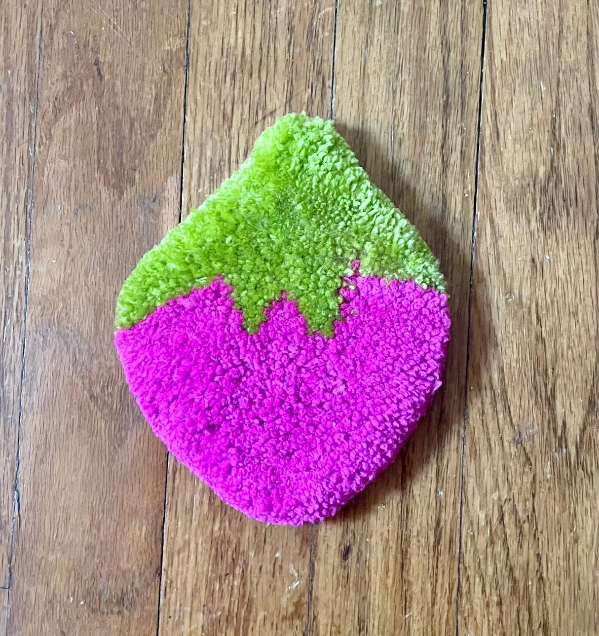 Strawberry Mug Rug Coaster