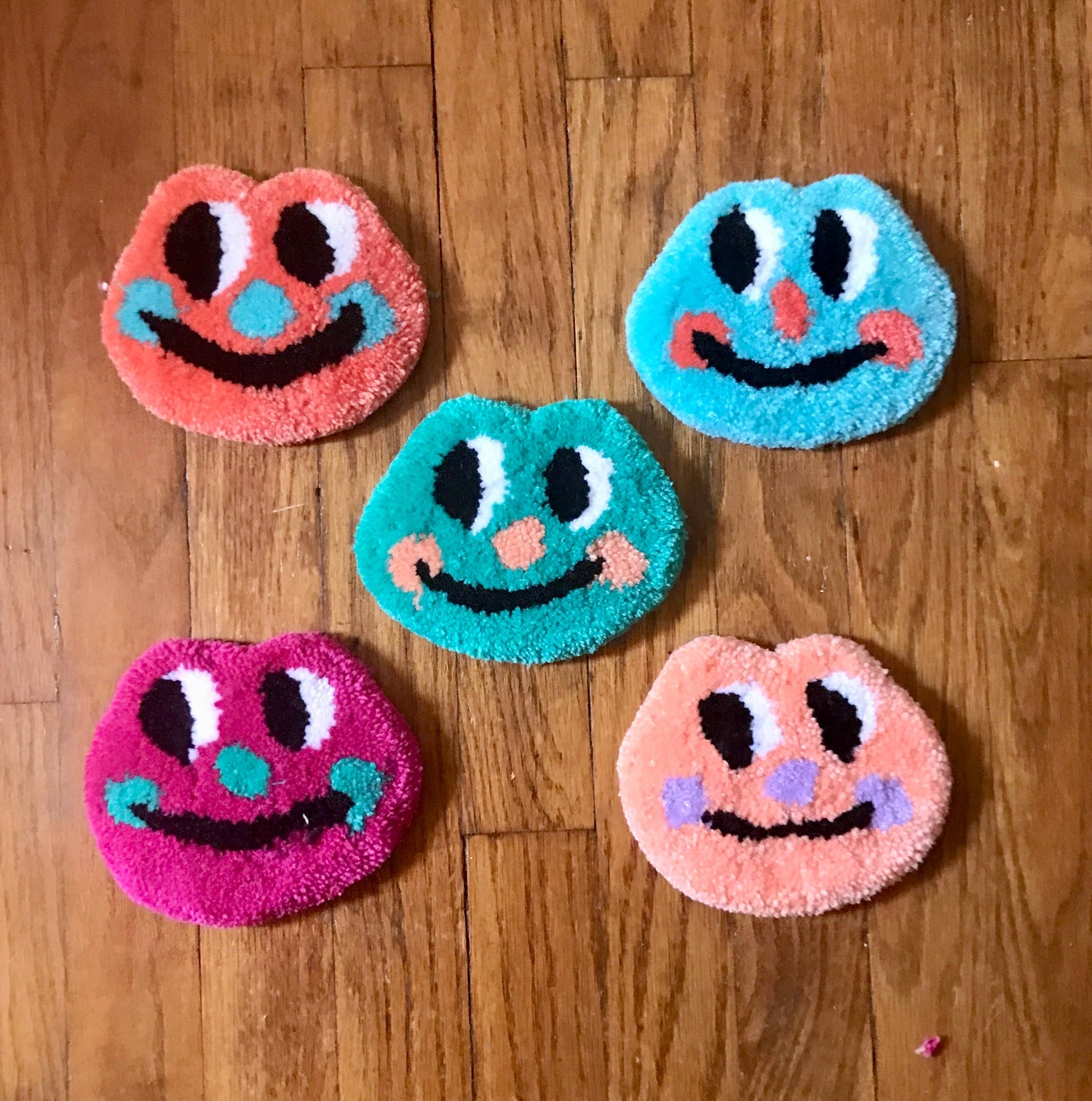 Frog Mug Rug Coaster