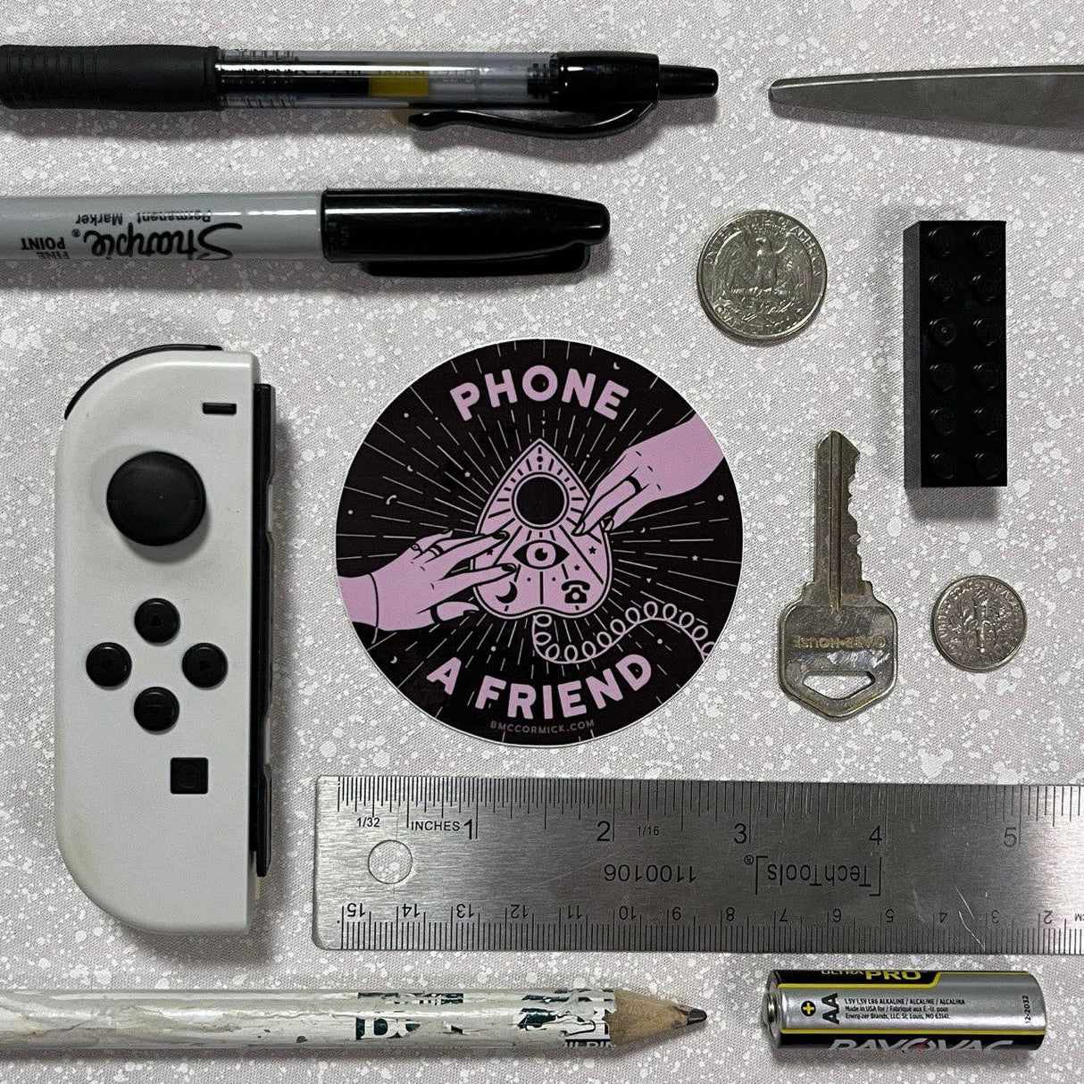 Phone A Friend Sticker