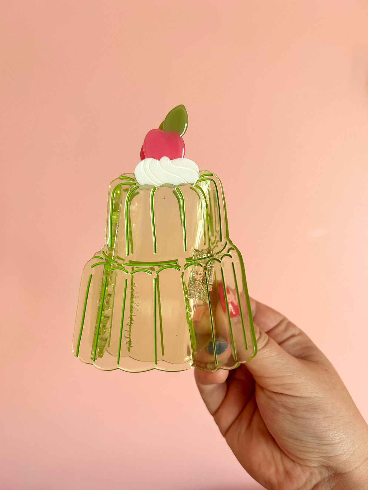 Jello Mold Hair Claw