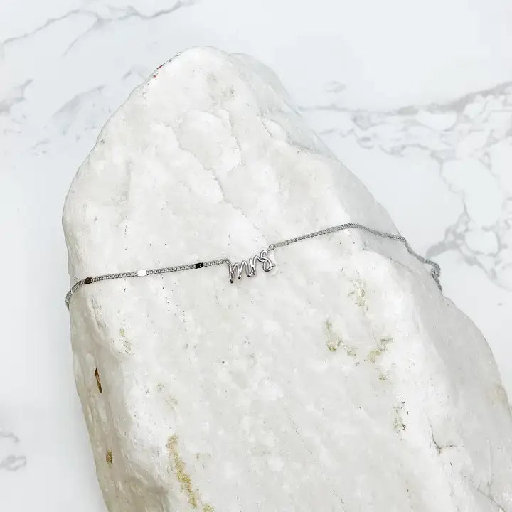 'Mrs' Pendant Necklaces
