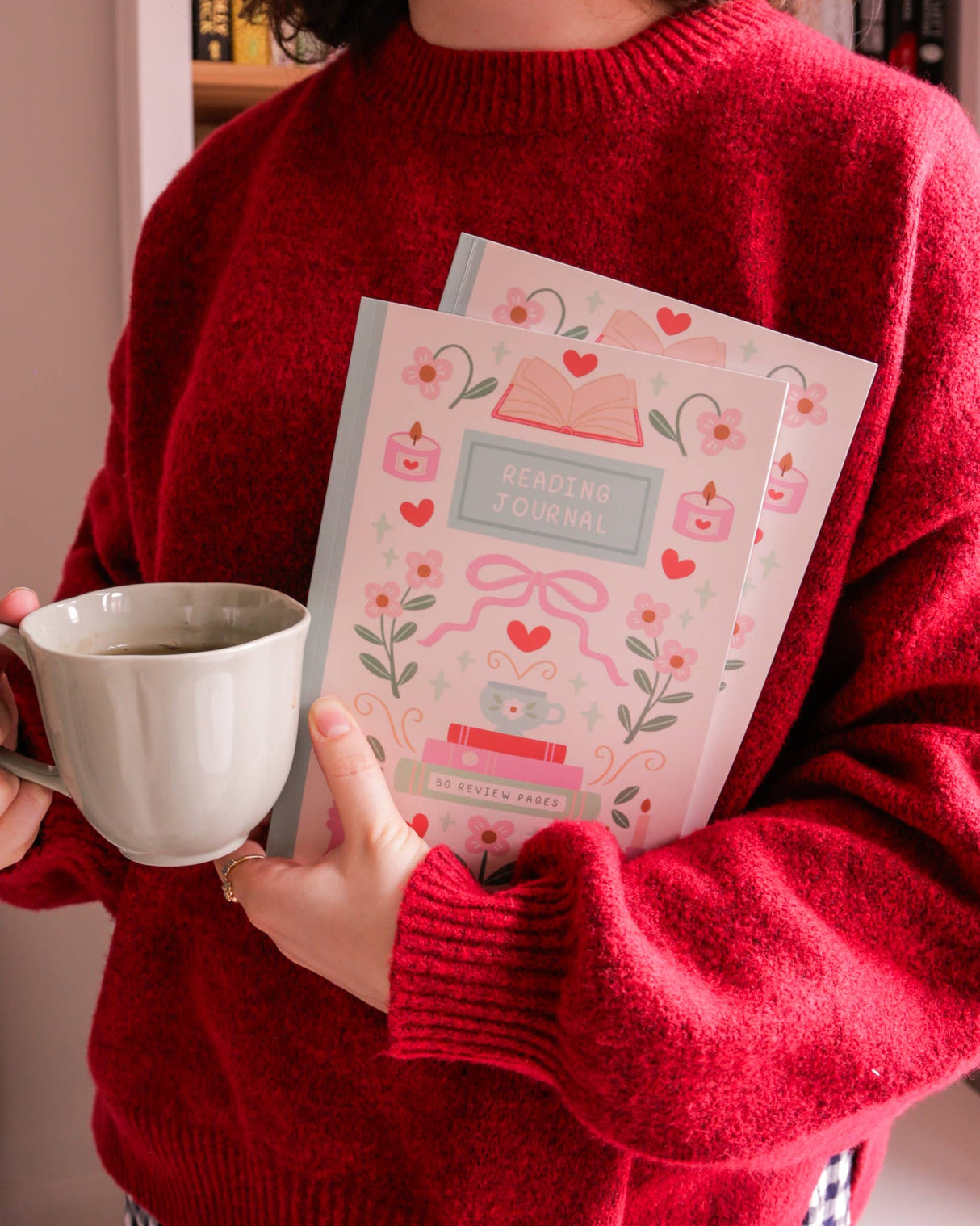 Reading Journal – 50 Page Book Review Notebook