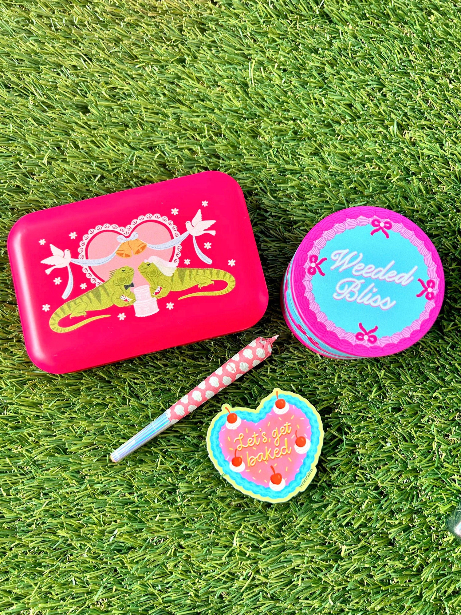 Marriage Iguana Stash Box