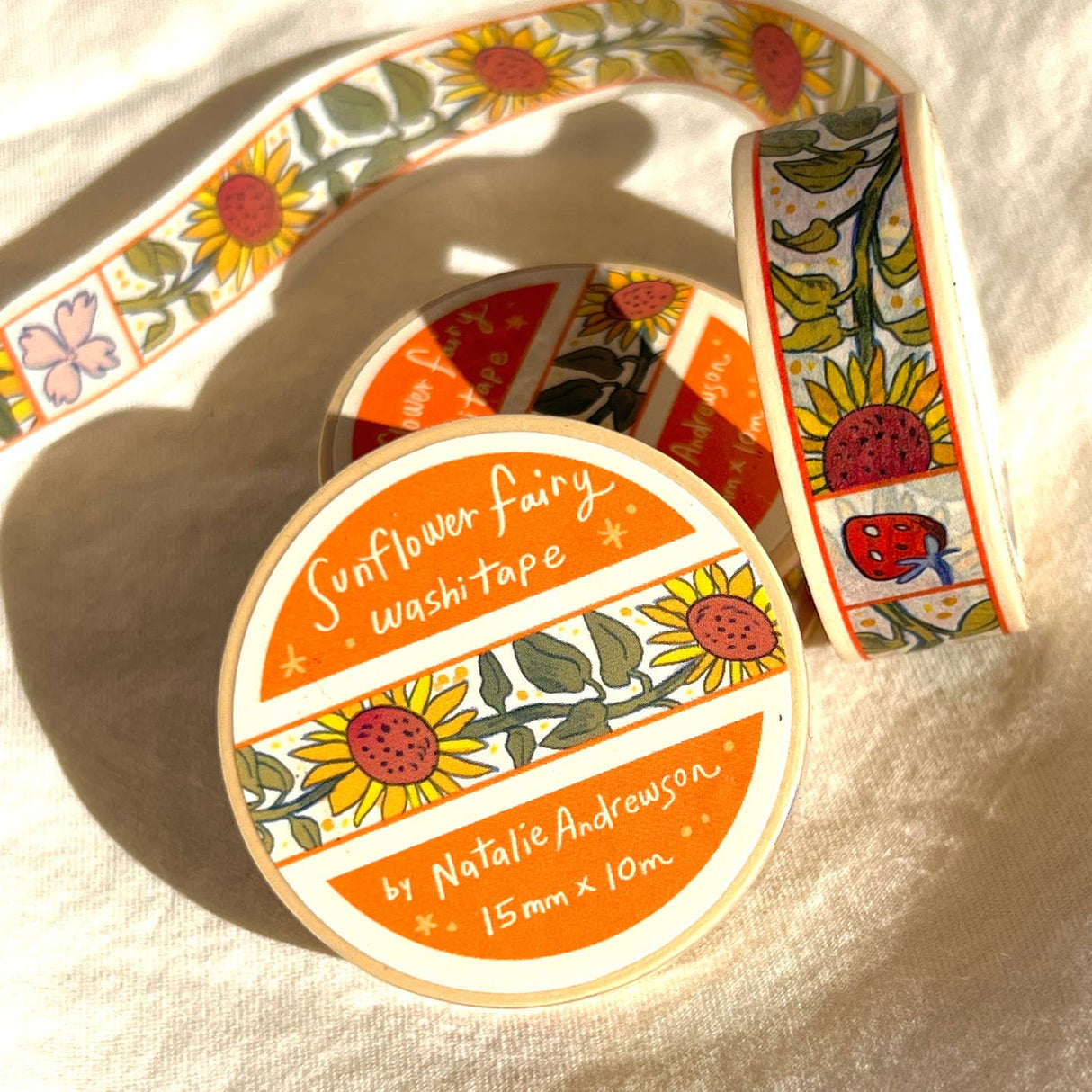 Sunflower Fairy Collector Washi Tape