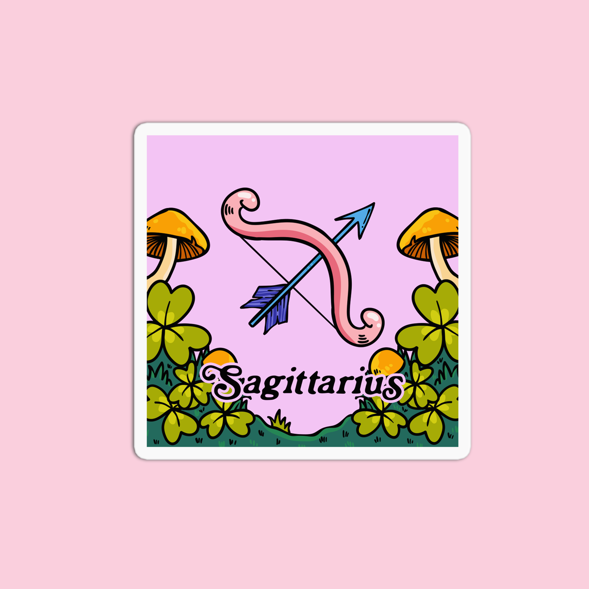 Sagittarius Vinyl Waterproof Sticker