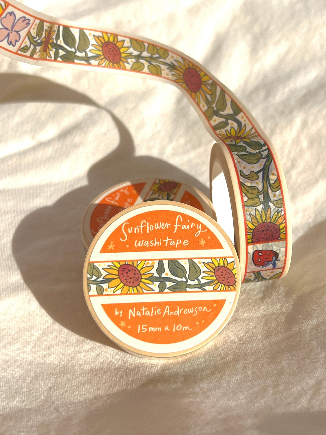 Sunflower Fairy Collector Washi Tape