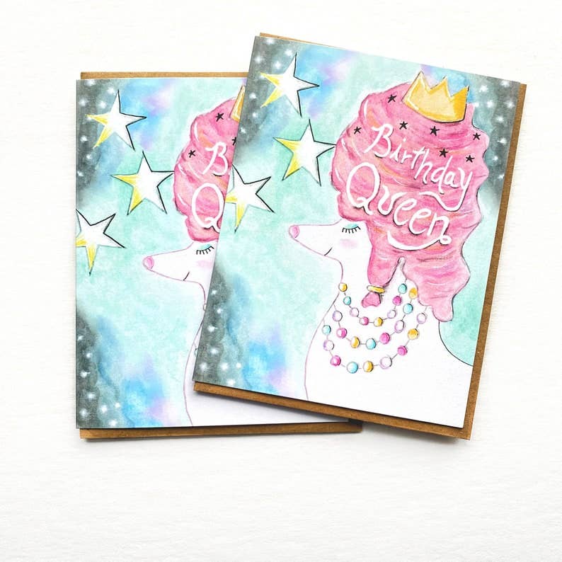 Birthday Queen Card