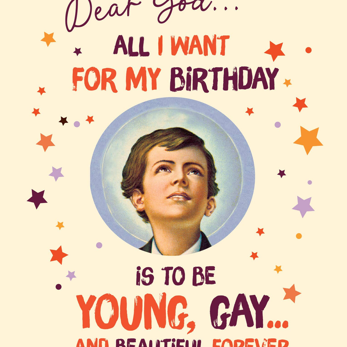 Gay Forever Birthday Card