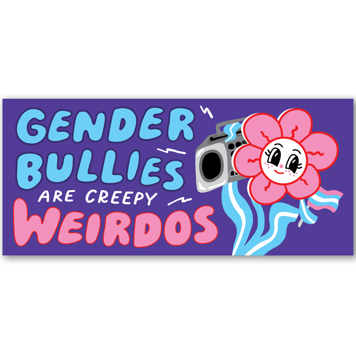 Gender Bullies Sticker