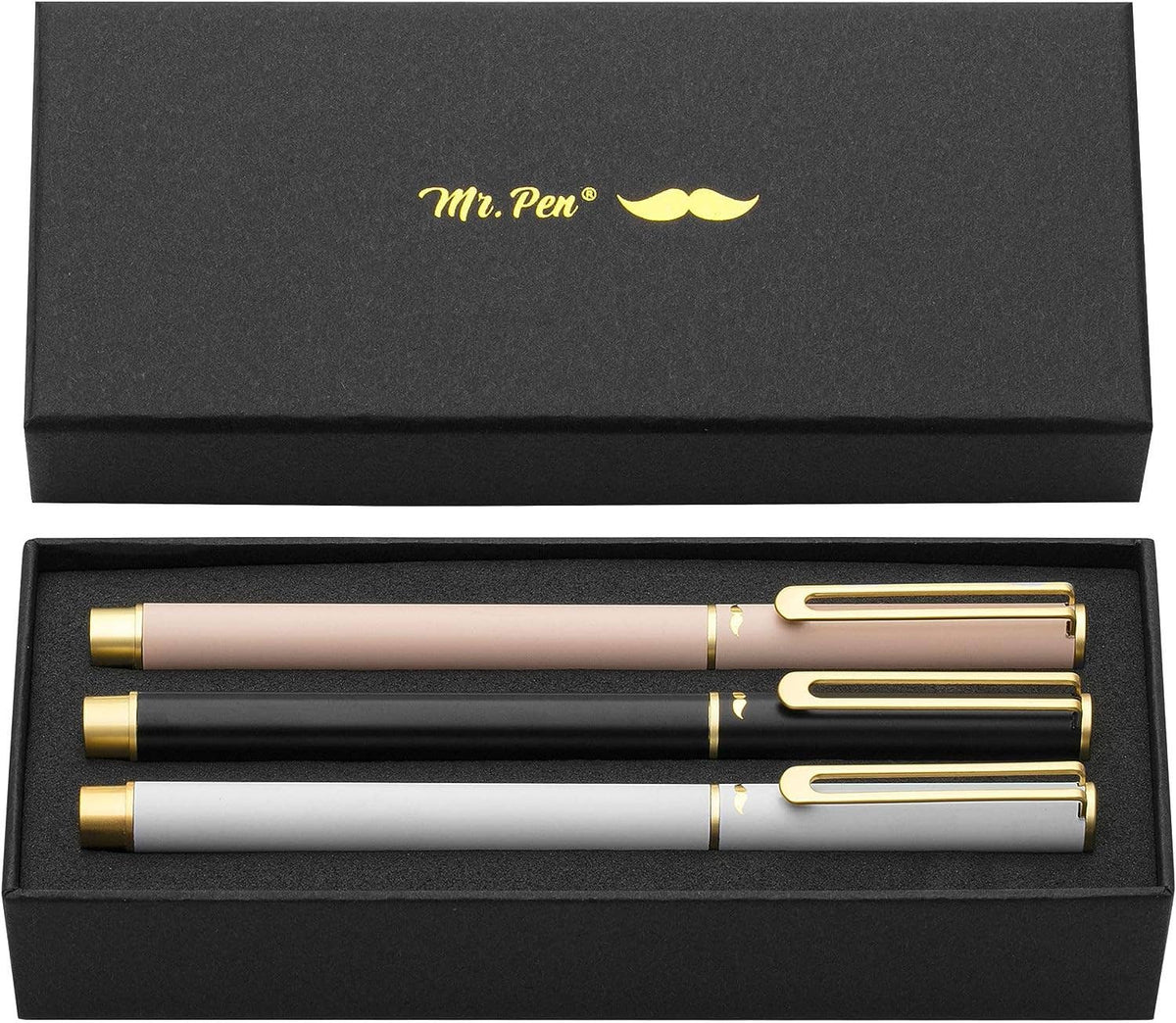 Luxury Pen Set, Black Ink