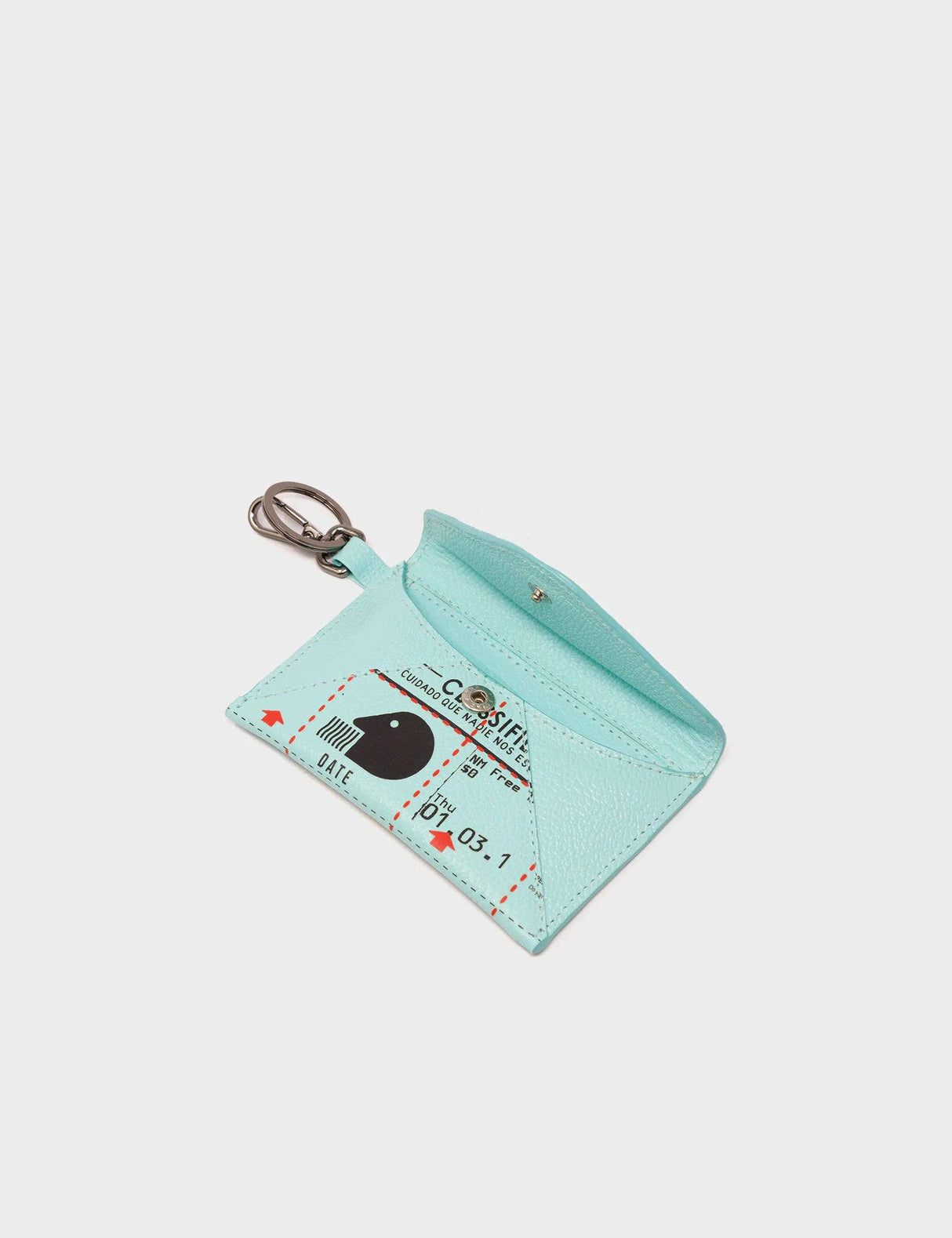 Fabian Acuatic Blue Leather Wallet - Kind Type Design