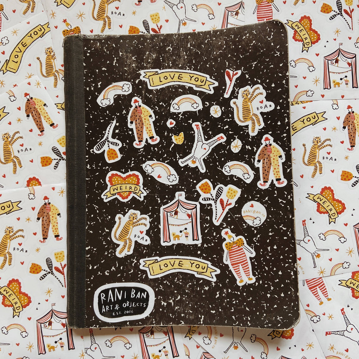 Circus Sticker Sheets