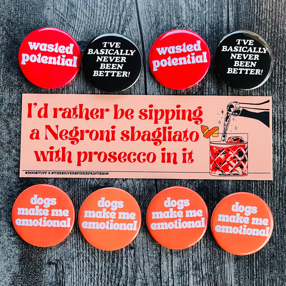 Wasted Potential Pinback Button