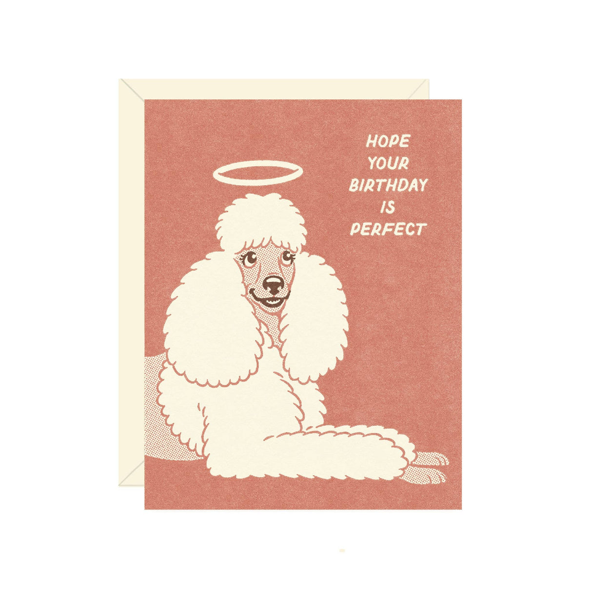 Perfect Poodle Birthday Card