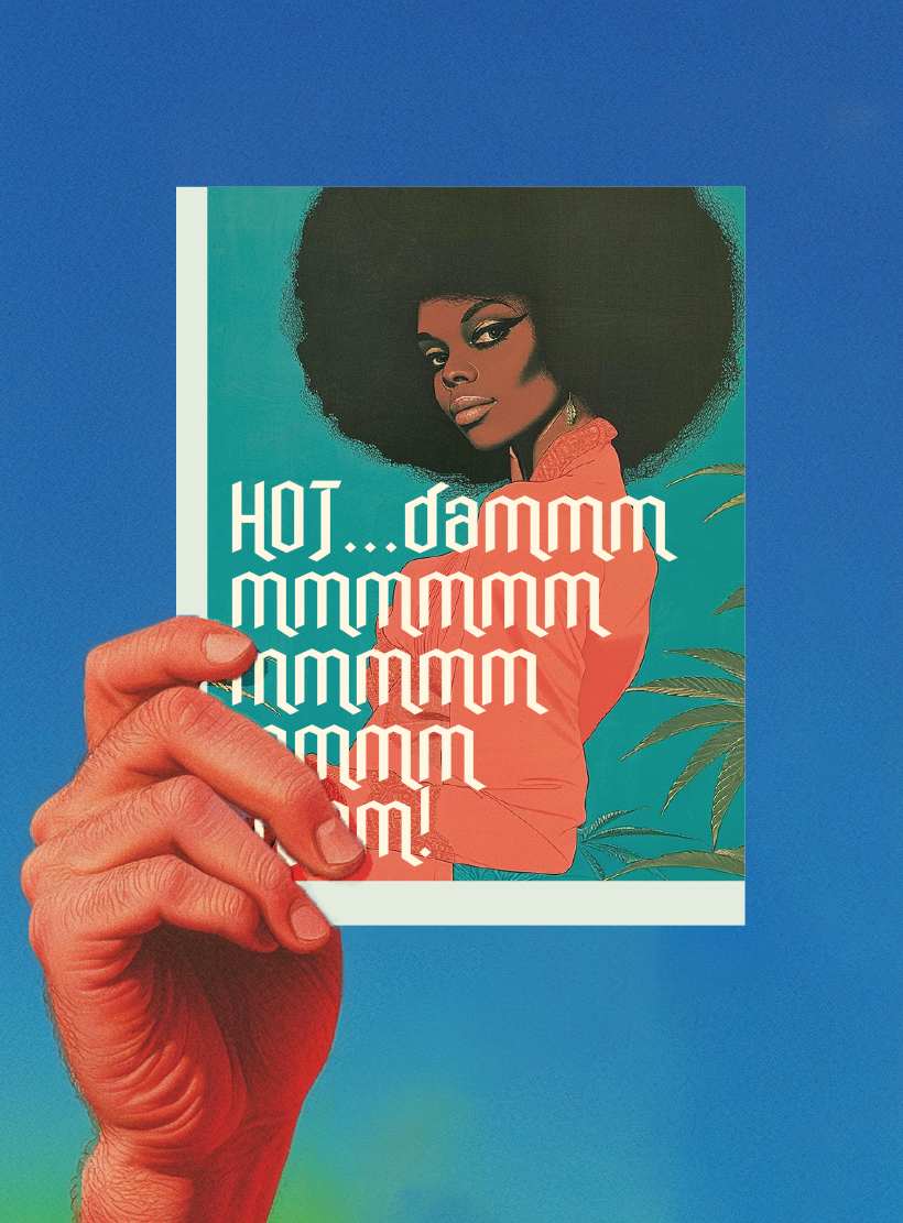 HOT DAMMMMMM! Greeting Card