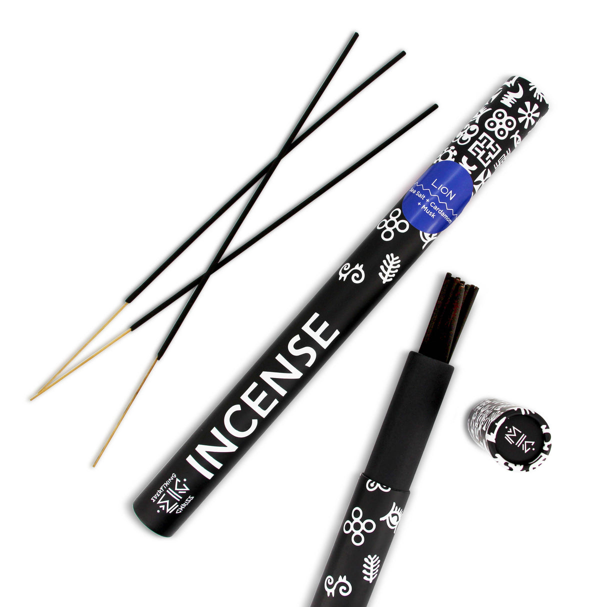Lion - Luxury Incense Sticks - Sea Salt/Cardamom/Musk