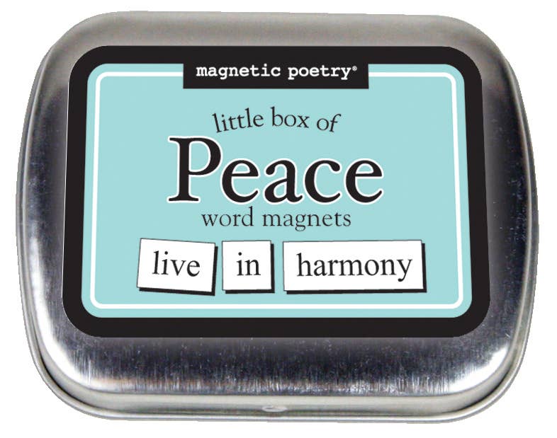 Little Box of Words Magnetic Poetry Kit