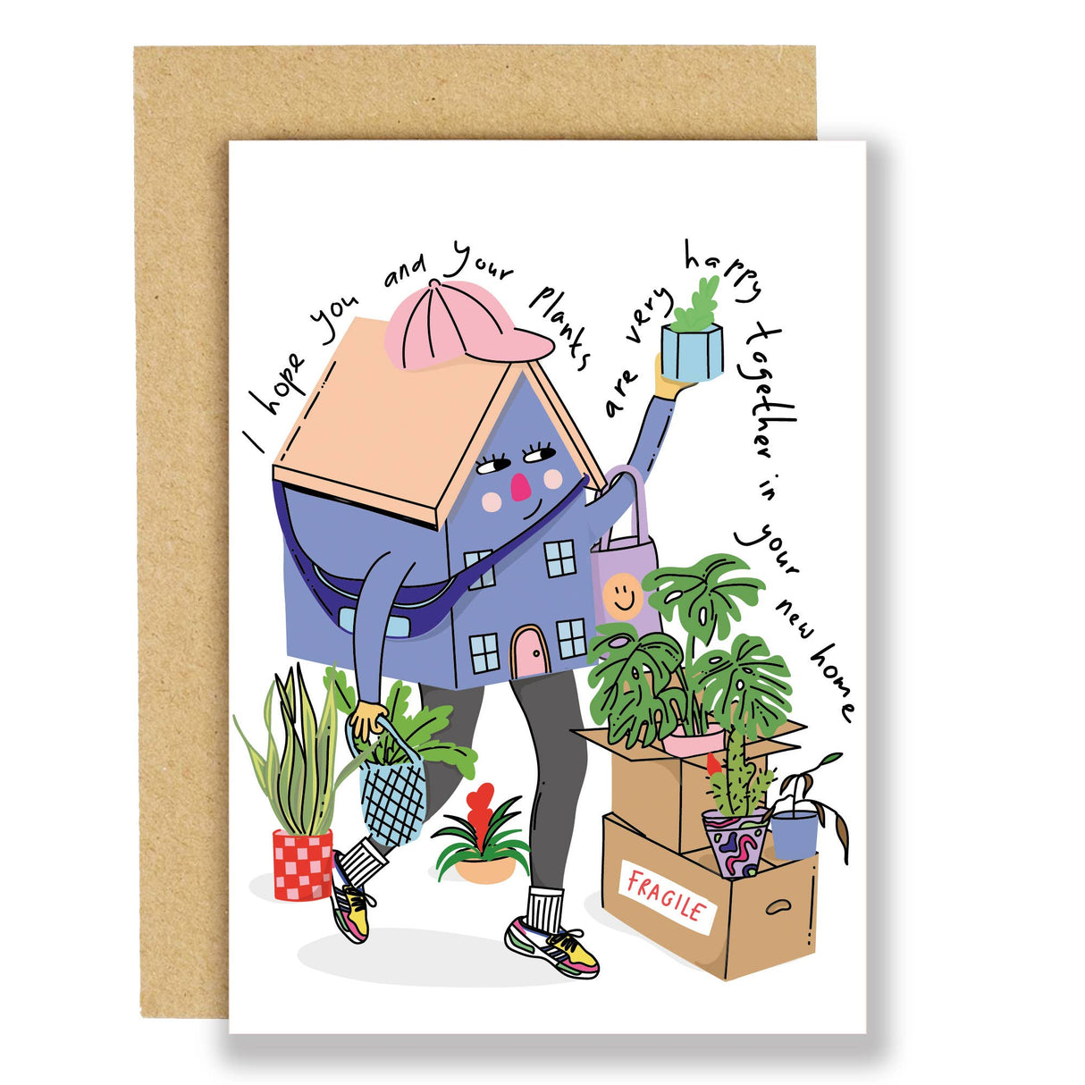 Plant Friend New House Greeting Card