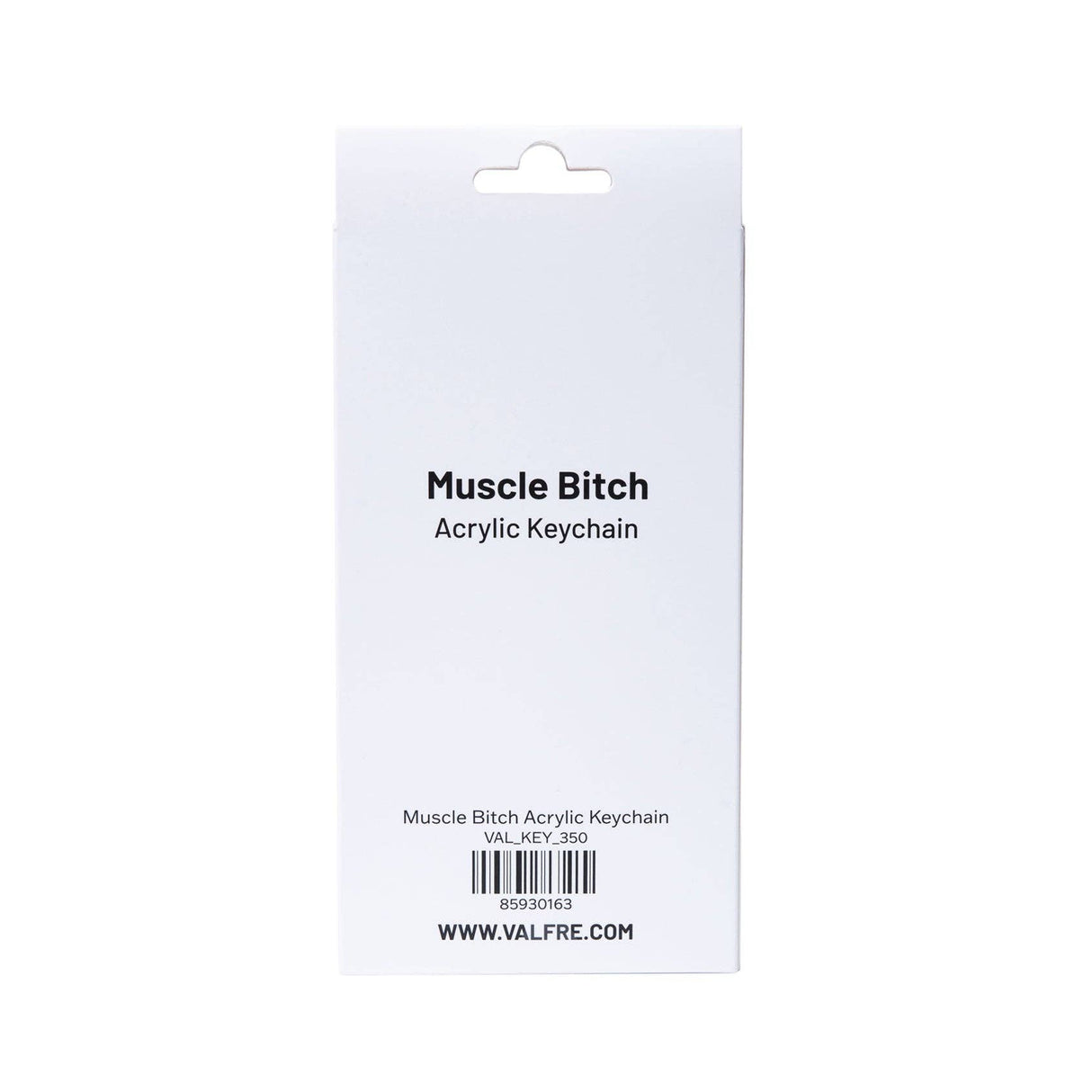 Muscle Bitch Acrylic Keychain