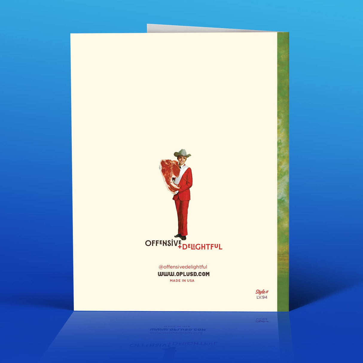 I Love Your Meat Greeting Card