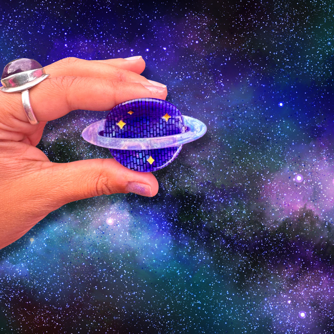 Planet Picasso Mini Hair Claw