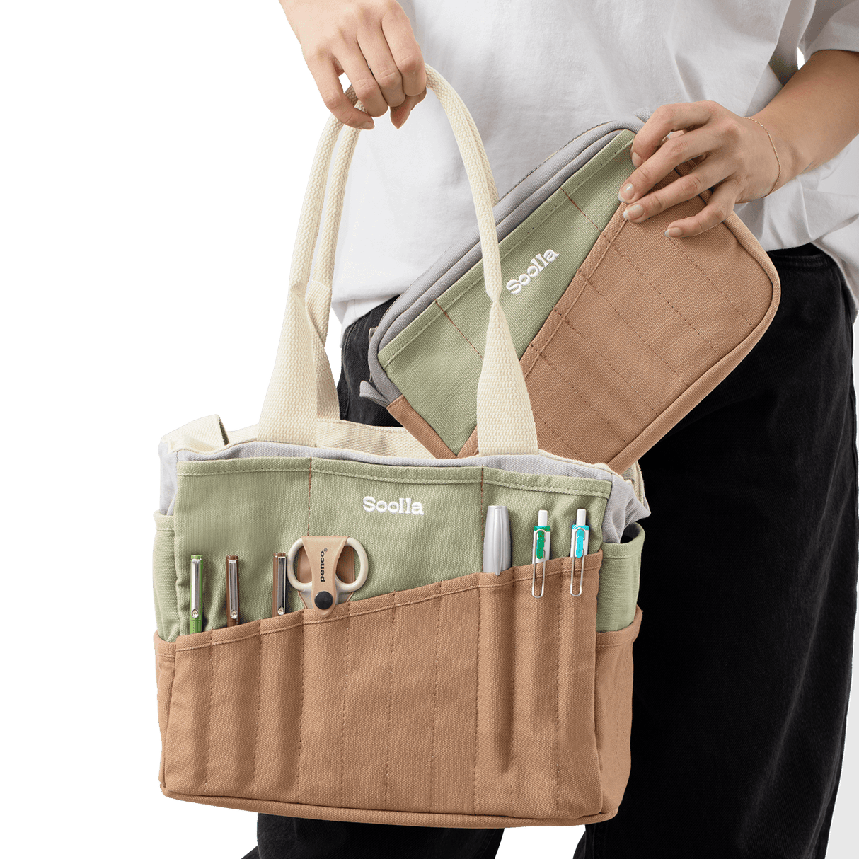 Coffee Bean Studio Pouch by Soolla