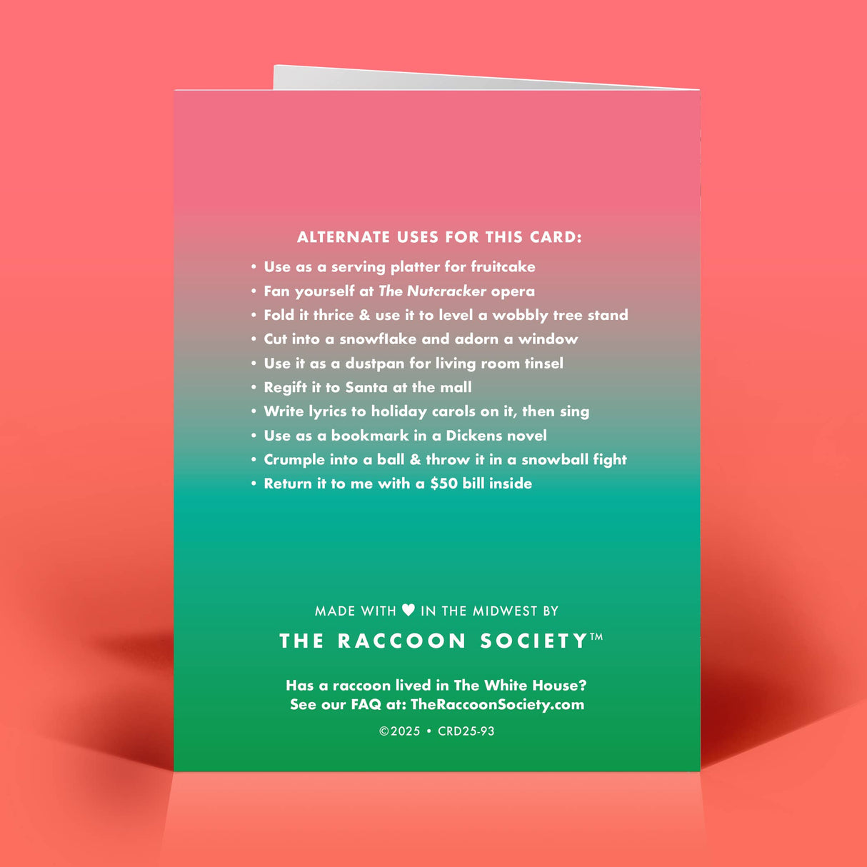 I AM READY Christmas Card